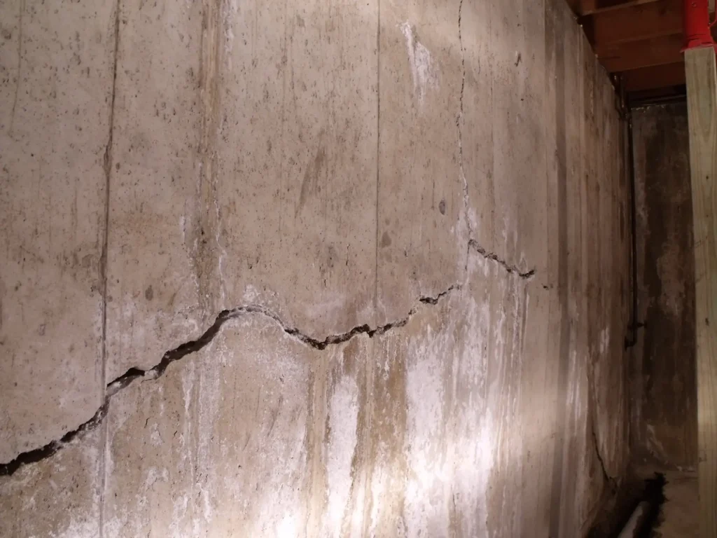 Basement Wall Repair in De Pere, WI