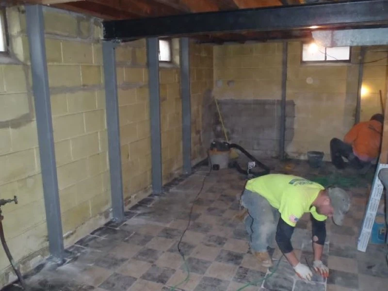 Basement Wall Repair in De Pere, WI