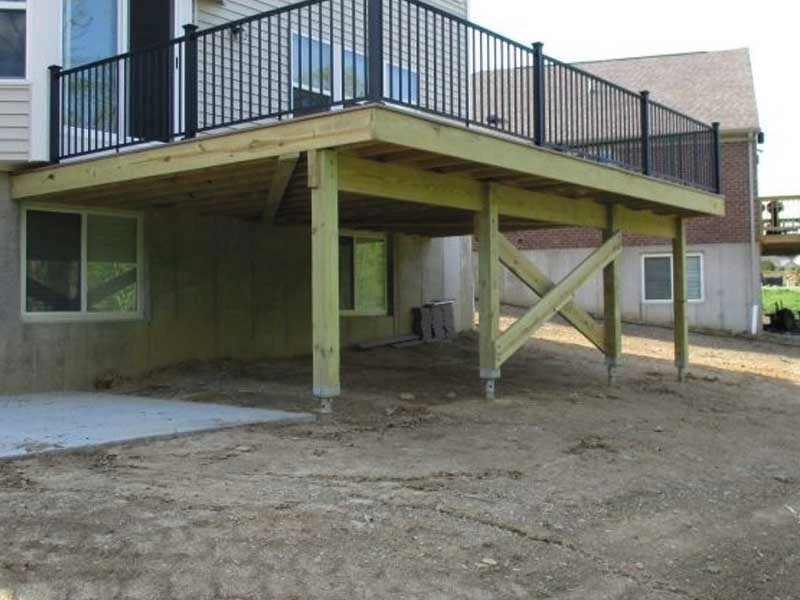 Helical Deck Pier Installation in De Pere, WI