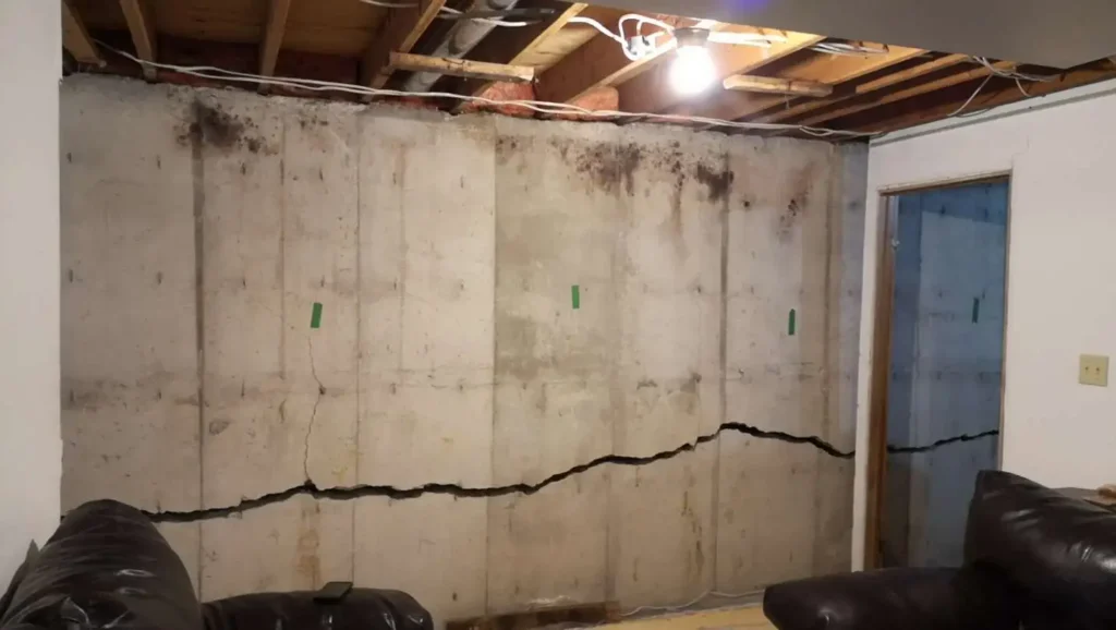 PowerBrace™ Foundation Wall Support in De Pere, WI