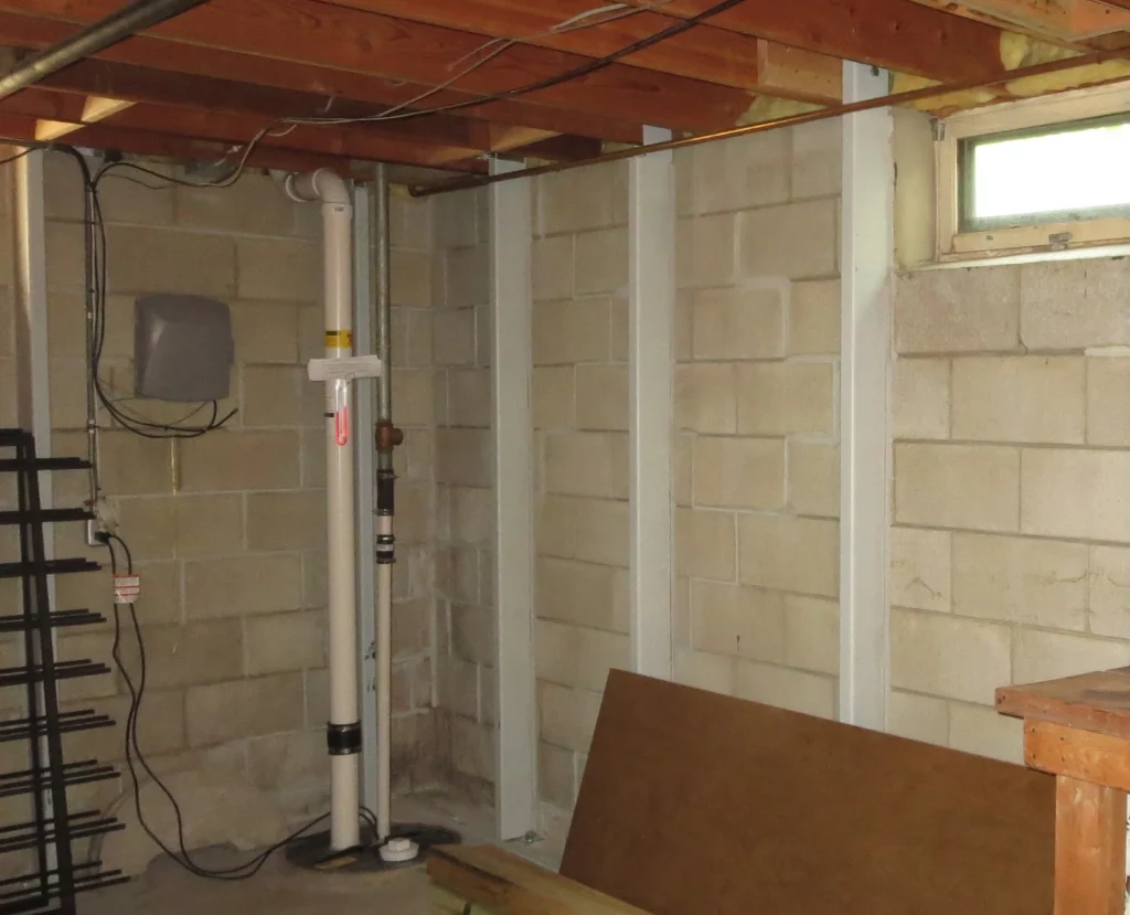 PowerBrace™ Foundation Wall Support in De Pere, WI