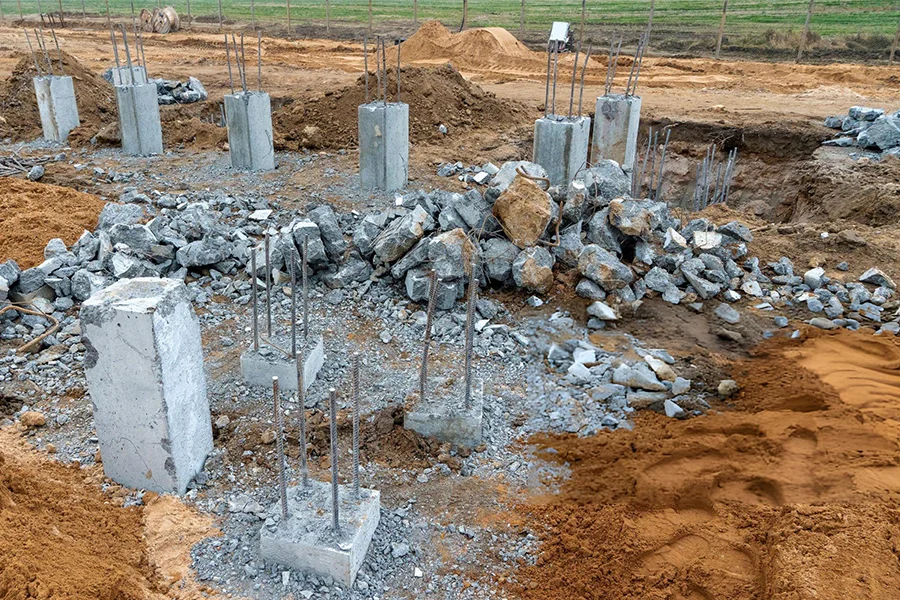 Pre-Construction Pier Installation in De Pere, WI